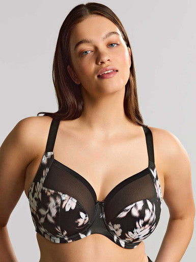Bliss Full Cup - Black Floral