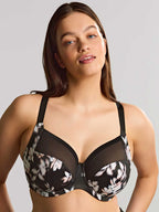 Bliss Full Cup - Black Floral