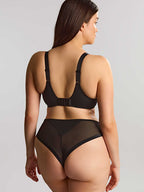 Bliss Full Cup - Black Floral