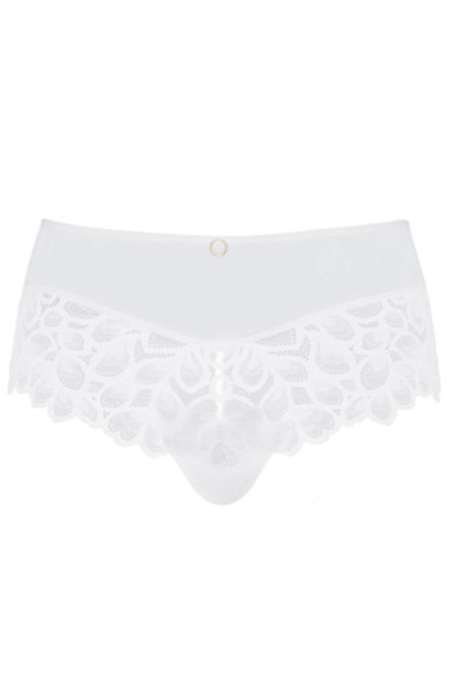 Ivory full brief underwear by Panache, featuring soft fabric and a comfortable waistband, available in multiple sizes.