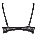 Black Daily T-Shirt Gel Bra by LINGADORE, featuring smooth cups and adjustable straps for comfortable support.