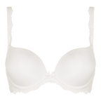 Ivory lace Daily T-Shirt underwire gel bra from LINGADORE, featuring seamless design and supportive fit.