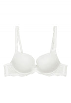 Ivory lace Daily T-Shirt underwire gel bra by LINGADORE, featuring smooth cups and supportive design for everyday wear.