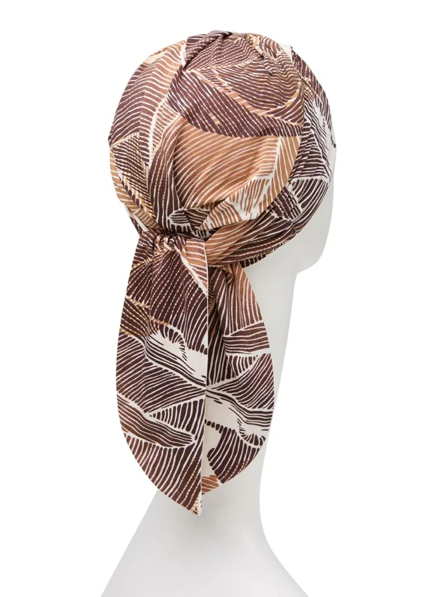 Hoc Beatrice Turban with Ribbons