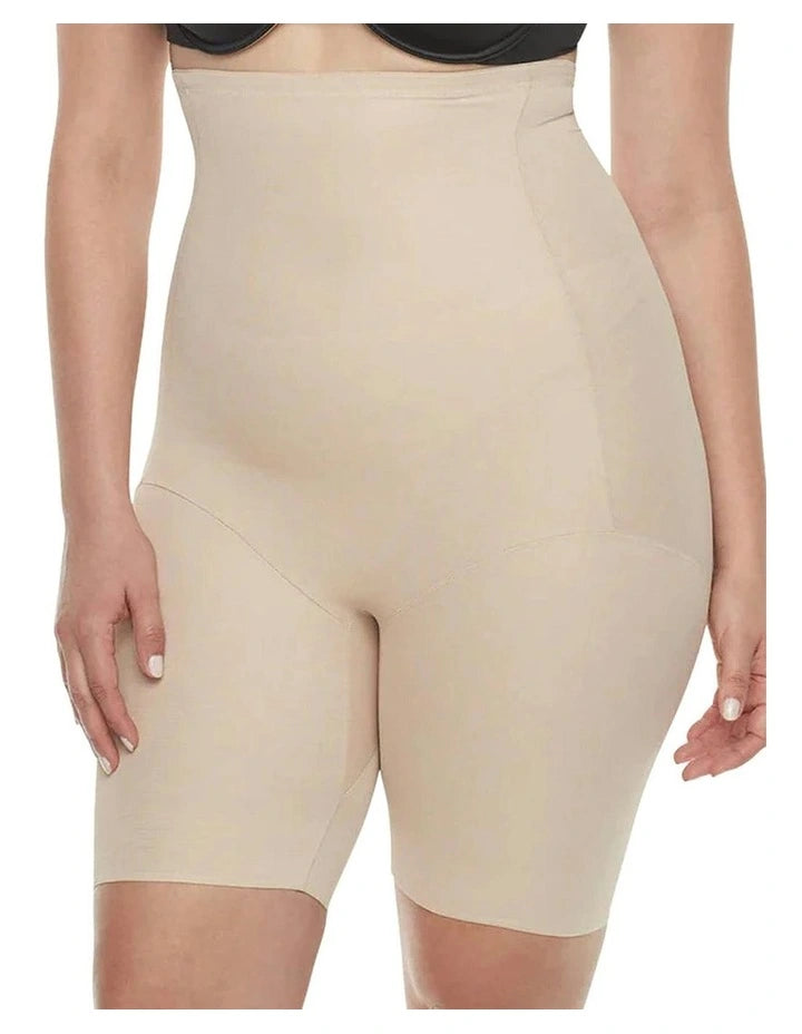 Bestform Unbelievable Comfort Plus High Waist Nude Shapewear long leg for smoothing and shaping the waist and hips.