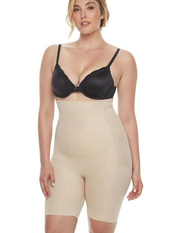 Bestform Unbelievable Comfort Plus high waist nude shapewear long leg for added support and smooth silhouette.