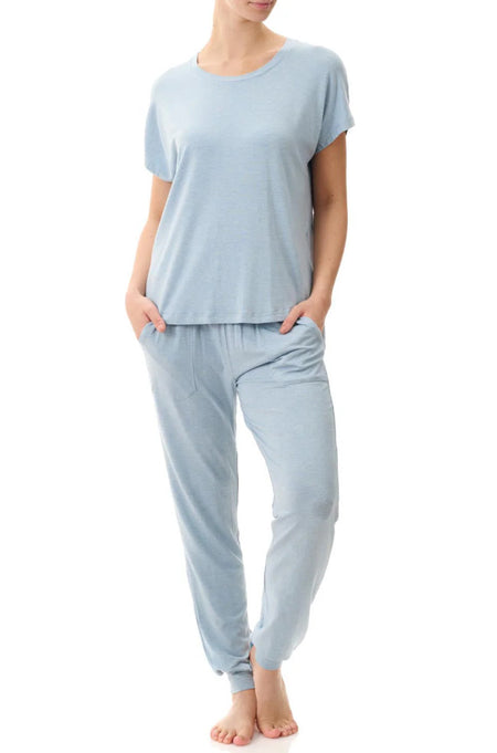 Wild Flowers Cotton PJ Set (Blue) Available in sizes 22-24 only