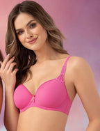 Virginia Underwire T-Shirt Bra (Pink Ribbon)