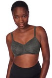 Melinda Wirefree Bra (Dark Grey)