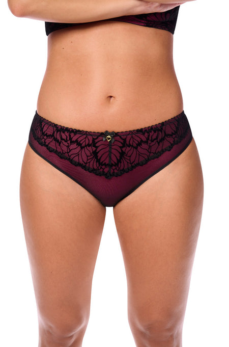 Parisienne Boyleg Brief (Plum)