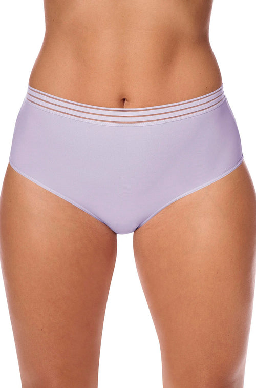 Rhoda High Waisted Brief (Lavender)