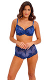 Embrace Lace Beaucoup Wirefree Bra (Bellwether Blue)