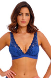 Embrace Lace Beaucoup Wirefree Bra (Bellwether Blue)