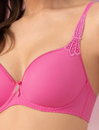 Virginia Underwire T-Shirt Bra (Pink Ribbon)