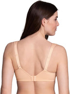 ANITA Lucia wirefree bra in Light Powder color with smooth cups and adjustable straps, designed for comfort and support.