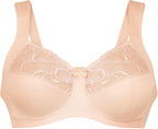 Anita Lucia wirefree bra in light powder color, showcasing smooth cups and comfortable fit, designed for everyday wear.