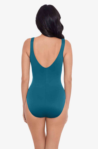 Avra One Piece Shapewear Swimsuit (Aegean)