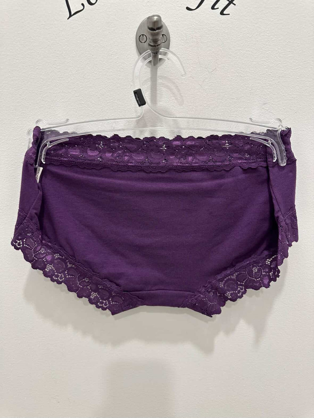 Jockey Parisienne Cotton Boyleg Brief in deep fuchsia, soft cotton underwear with a comfortable fit and feminine design.