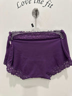 Jockey Parisienne Cotton Full Brief in deep fuchsia, soft underwear featuring comfortable full coverage and vibrant color.