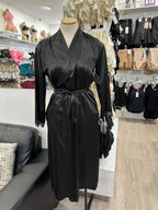 Shawl Collar Robe (Black)