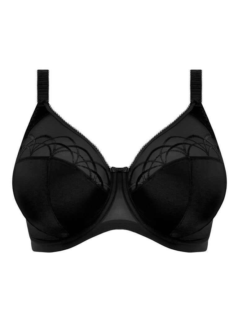 Cate Underwire Full Cup Bra - Black