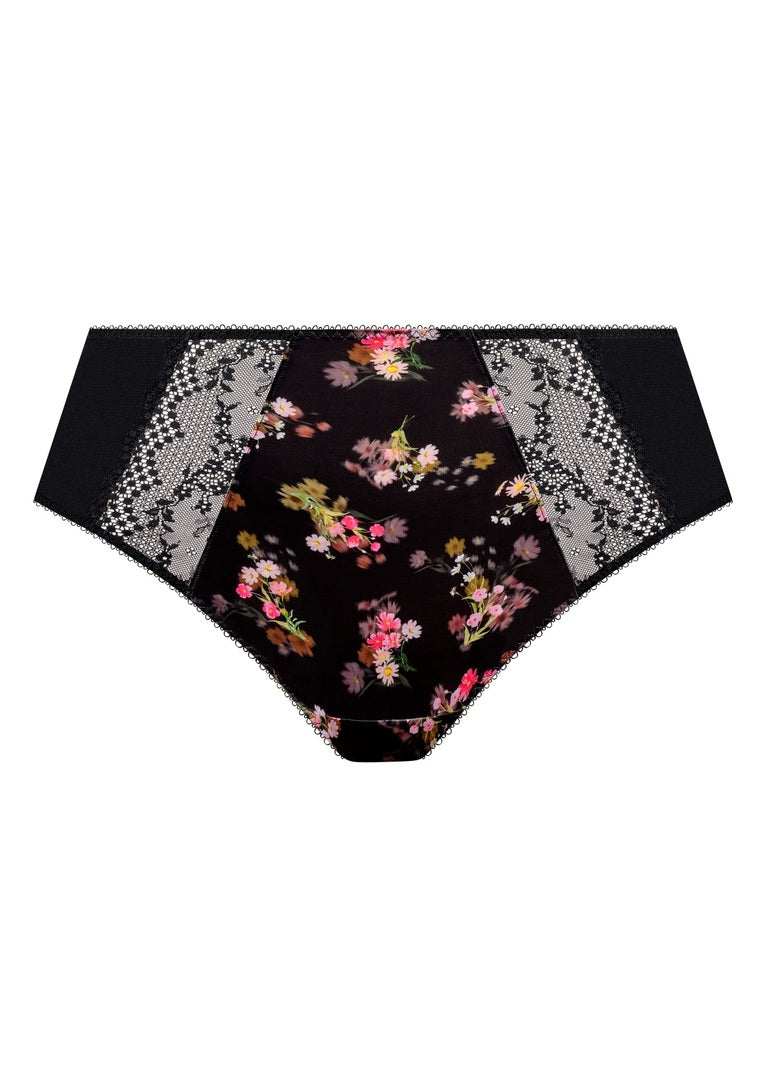 Lucie High Leg Brief - Fleur
