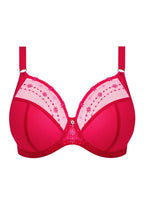 Matilda Plunge Side Support Bra - Hot Pink