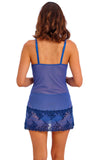 Embrace Lace Beaucoup Chemise (Bellwether Blue)