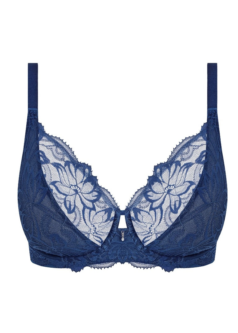 Wacoal Abellia navy peony underwire bra product image