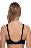 Organic Wire Free Bra (Black) Available in 16D only