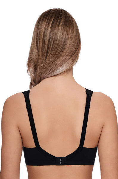 Organic Wire Free Bra (Black) Available in 16D only