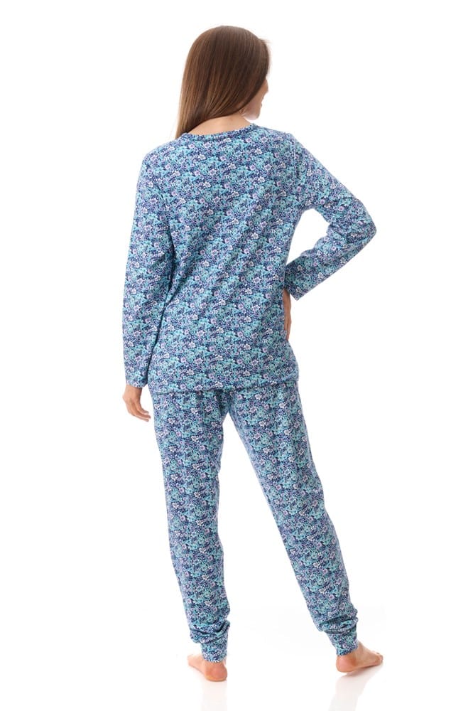 Givoni Jada Ski Pyjama sleepwear with back view, cozy fabric, and ski-inspired design in a relaxed fit.