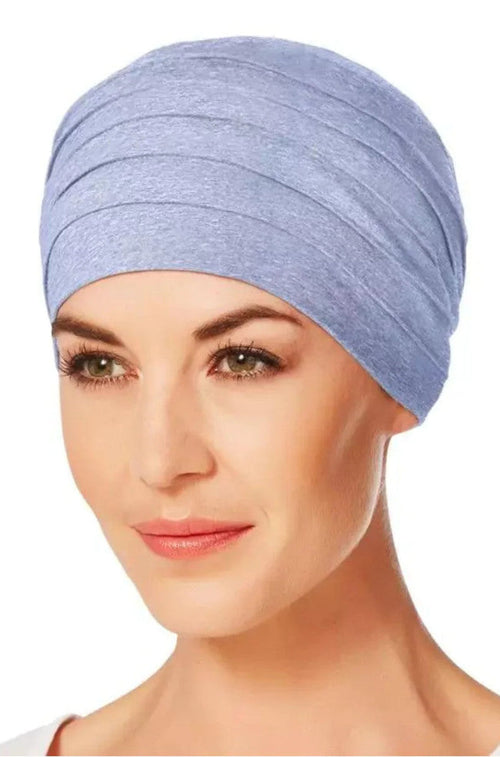 Yoga Turban (Light Blue Melange)