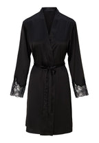 Black Kimono Robe