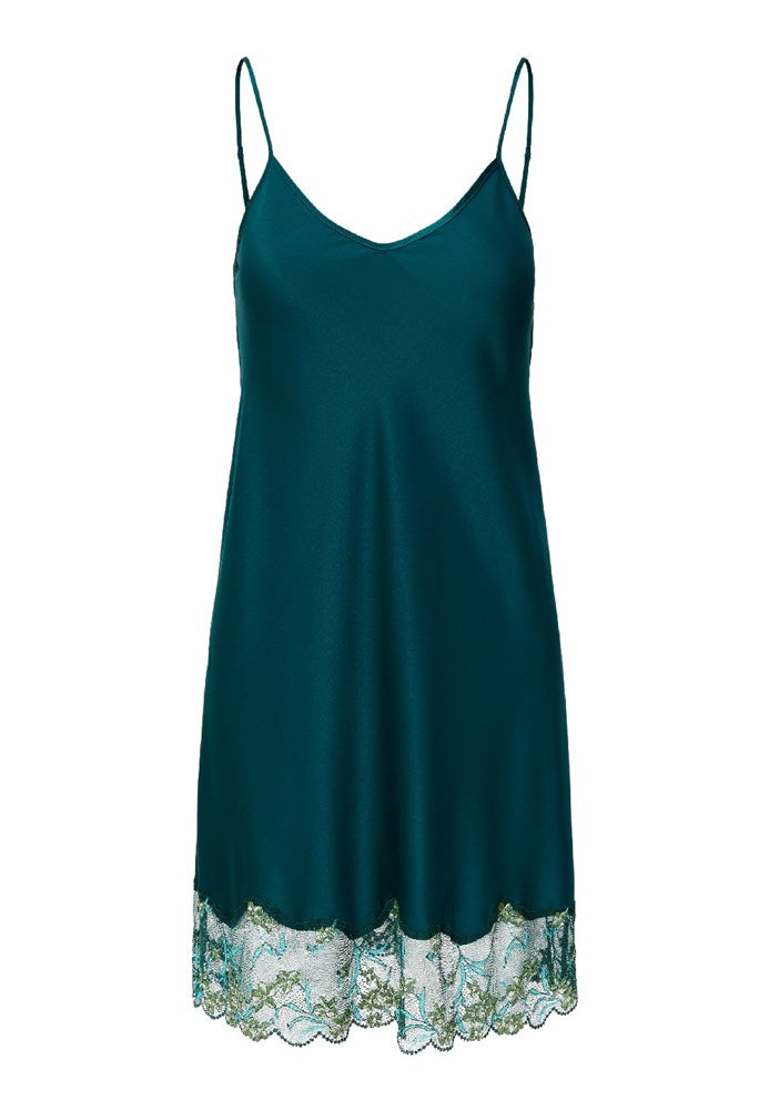 Pine Green Lace Chemise