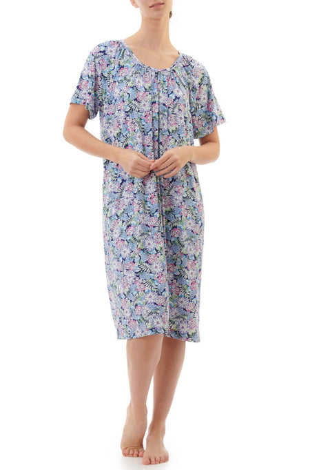 Wild Flowers Cotton PJ Set (Blue) Available in sizes 22-24 only