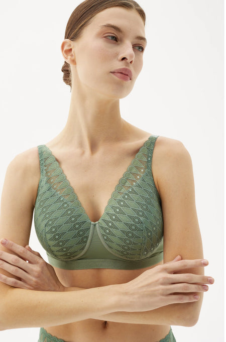 Front Opening Bra (Cafe)