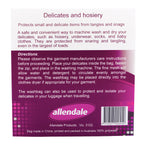 Allenale lingerie wash bag accessory shown with a zipper closure and lightweight mesh fabric for delicate laundry care.