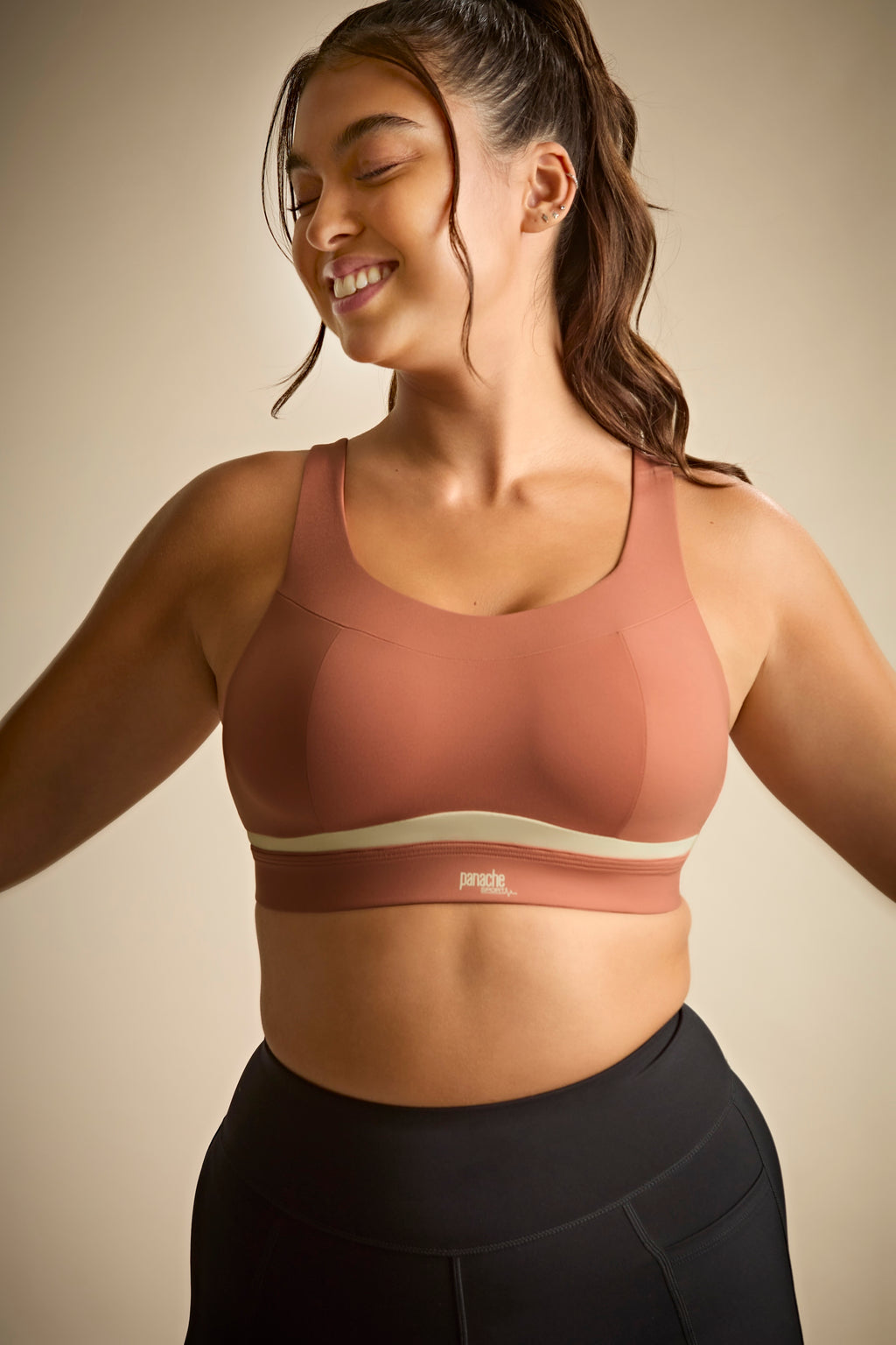 Freedom Non Wired Bra - Sienna Rose & Chalk