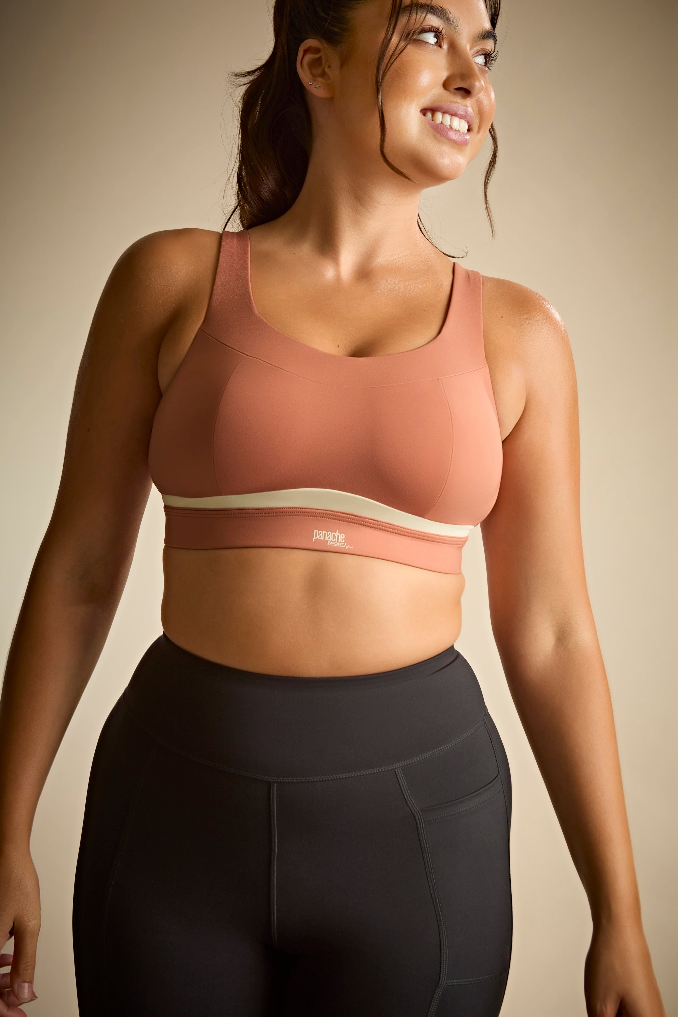 Freedom Non Wired Bra - Sienna Rose & Chalk
