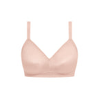 Wacoal Back Appeal wirefree bra in Rose Dust with smooth, comfortable fit and supportive design.