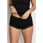 Black Jockey Parisienne Cotton Full Brief underwear for women, featuring comfortable full coverage and soft cotton fabric.