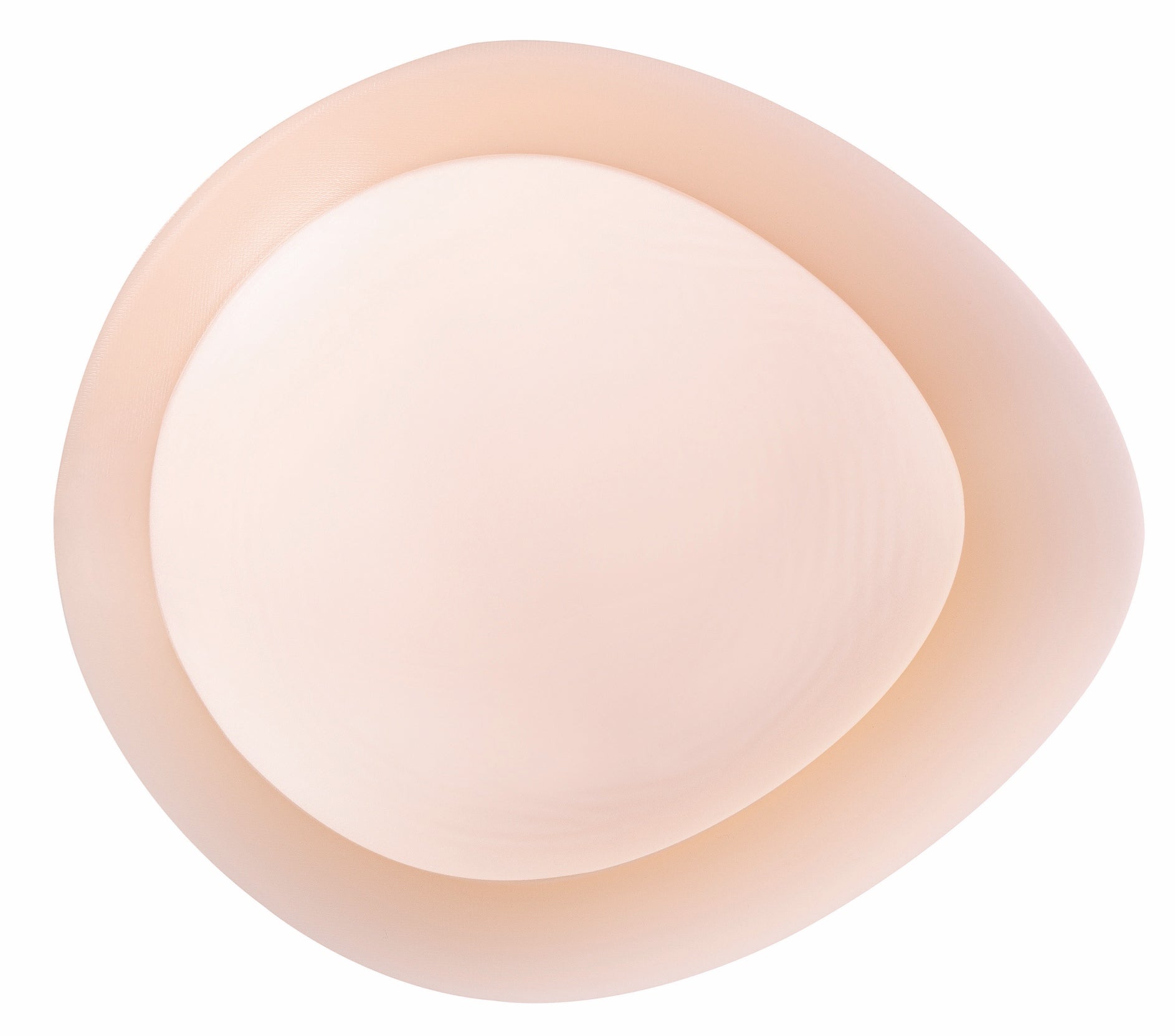 Balance Natura Thin Oval Breast Form - Ivory