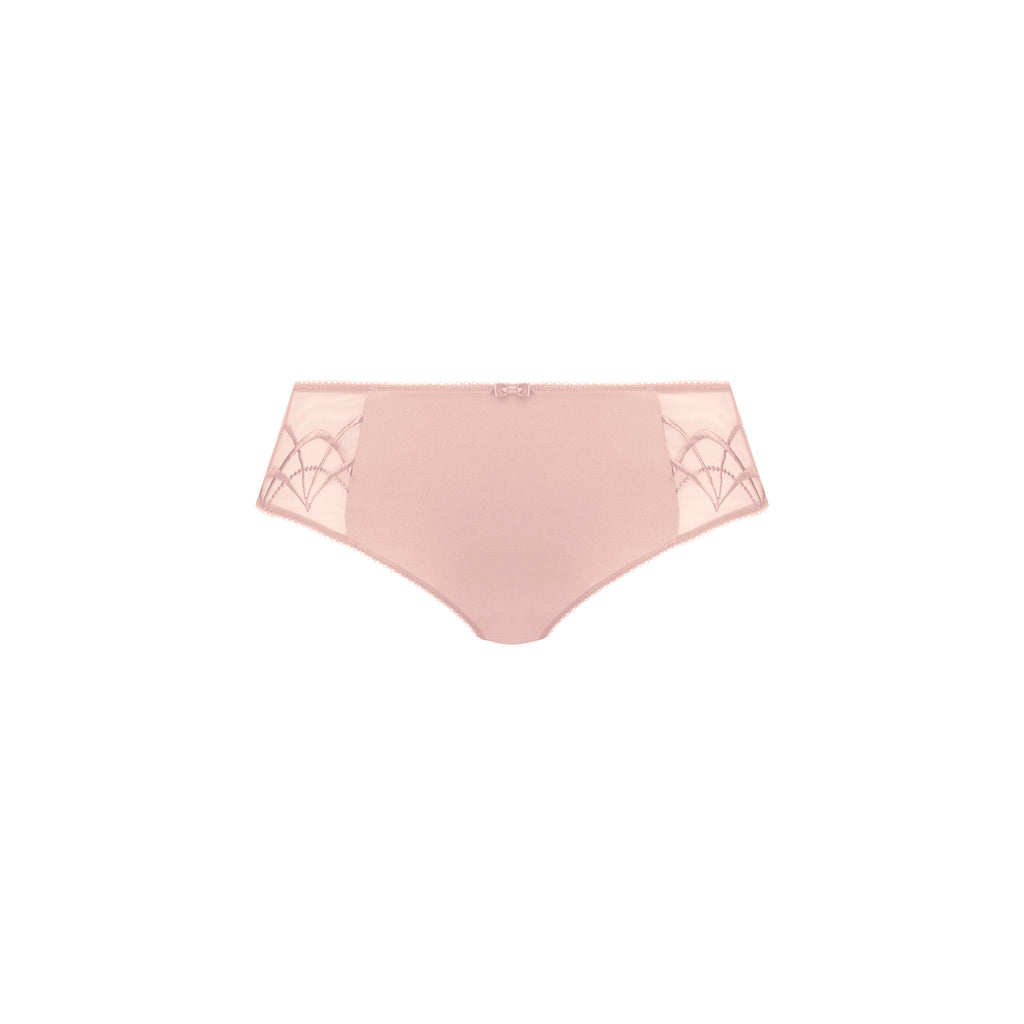 Cate Full Brief Latte - Smooth Nylon Stretch Comfort
