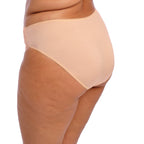 Cate Full Brief Latte - Smooth Nylon Stretch Comfort