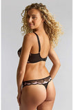 Clara Thong (Black & Pink)