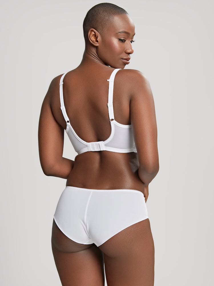 White Panache Cari Moulded Spacer T-Shirt Bra with seamless cups and smooth finish, designed for comfort and a natural look.