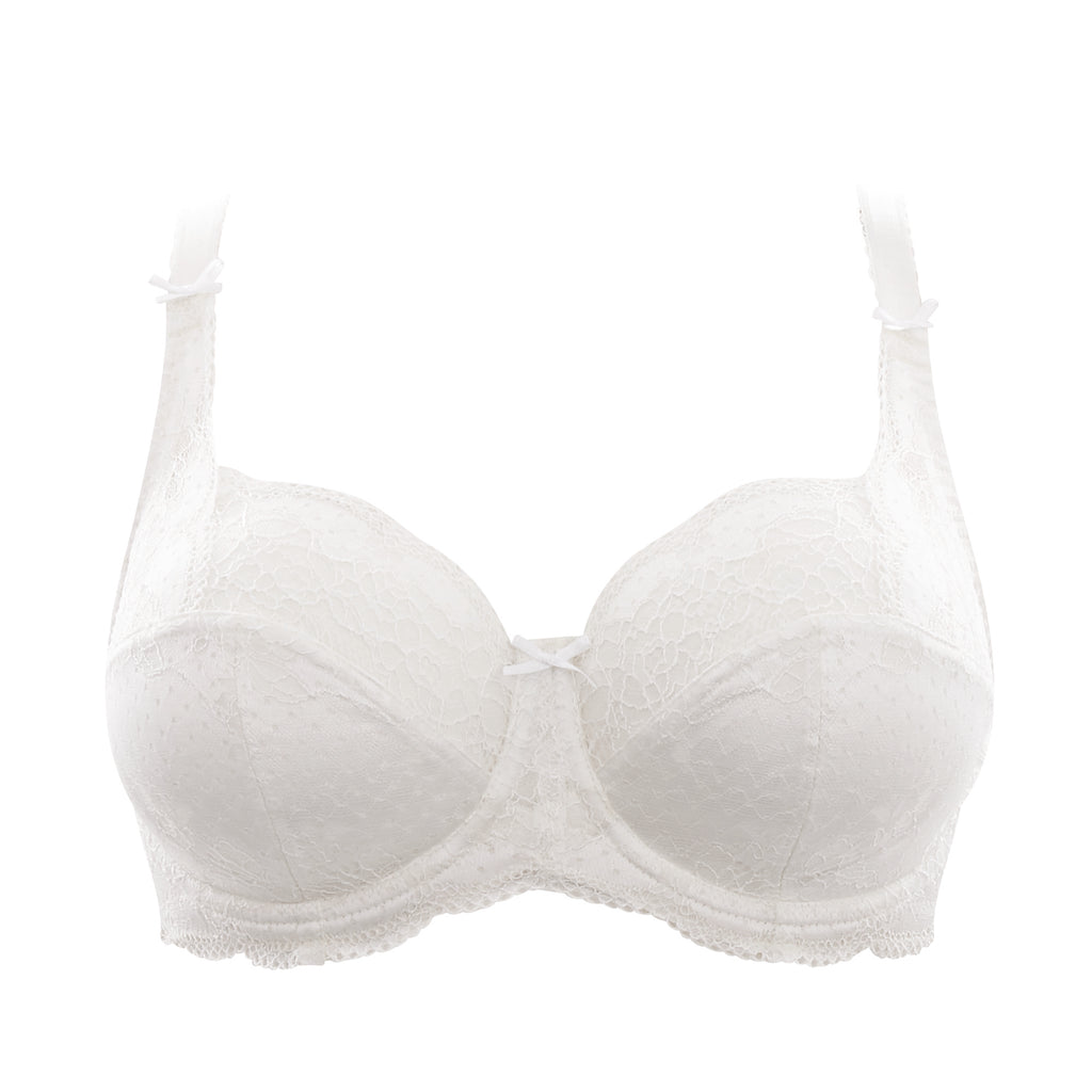 Clara Underwired Full Coverage Bra - Ivory