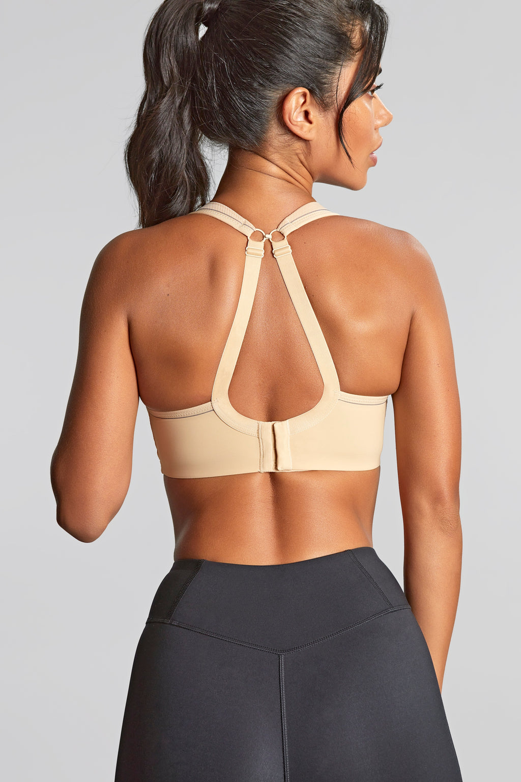 Power Wired Sports Bra - Latte