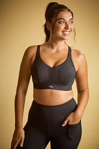 Endurance Wired Sports Bra - Black